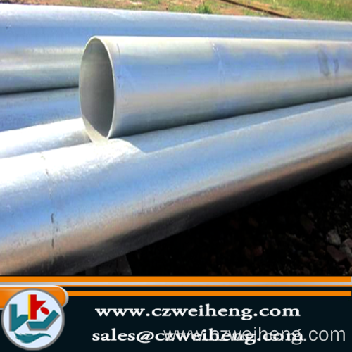 Erw Steel Pipe/schedule 40 black hollow